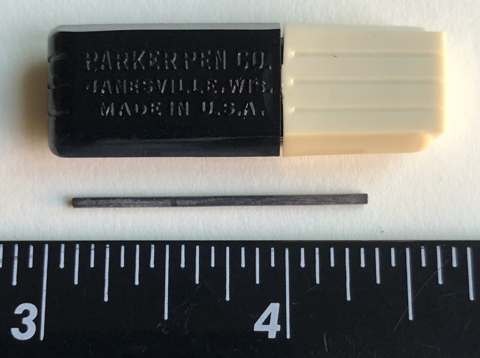 Vintage PARKER Regular HB 1.18m MED Mechanical Pencil Lead NOS 18 Pack USA