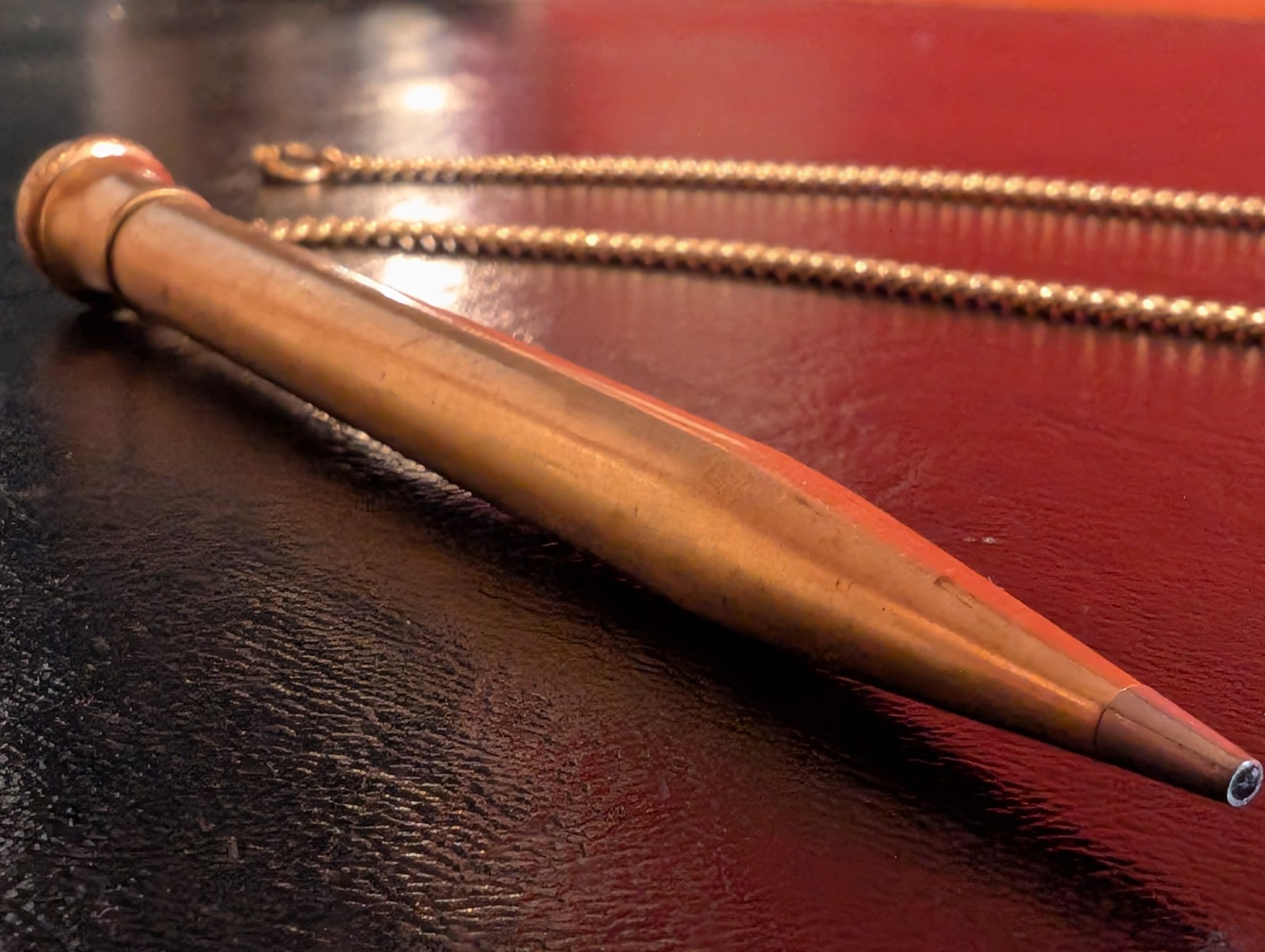 Wahl Eversharp Gold Filled Mechanical Pencil with Chain