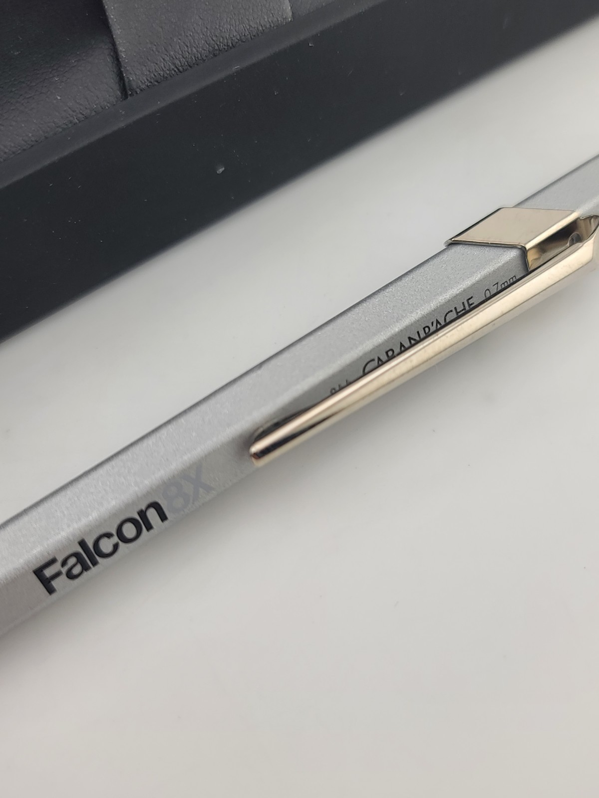 Vintage Caran D’Ache Falcon 8x Mechanical Pencil In Original Box. Unused.