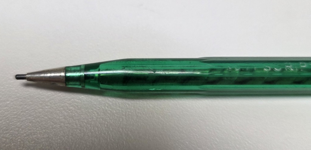 Vintage SCRIPTO Green Atlanta No. 71 Mechanical Pencil 1.18mm Lead Working USA