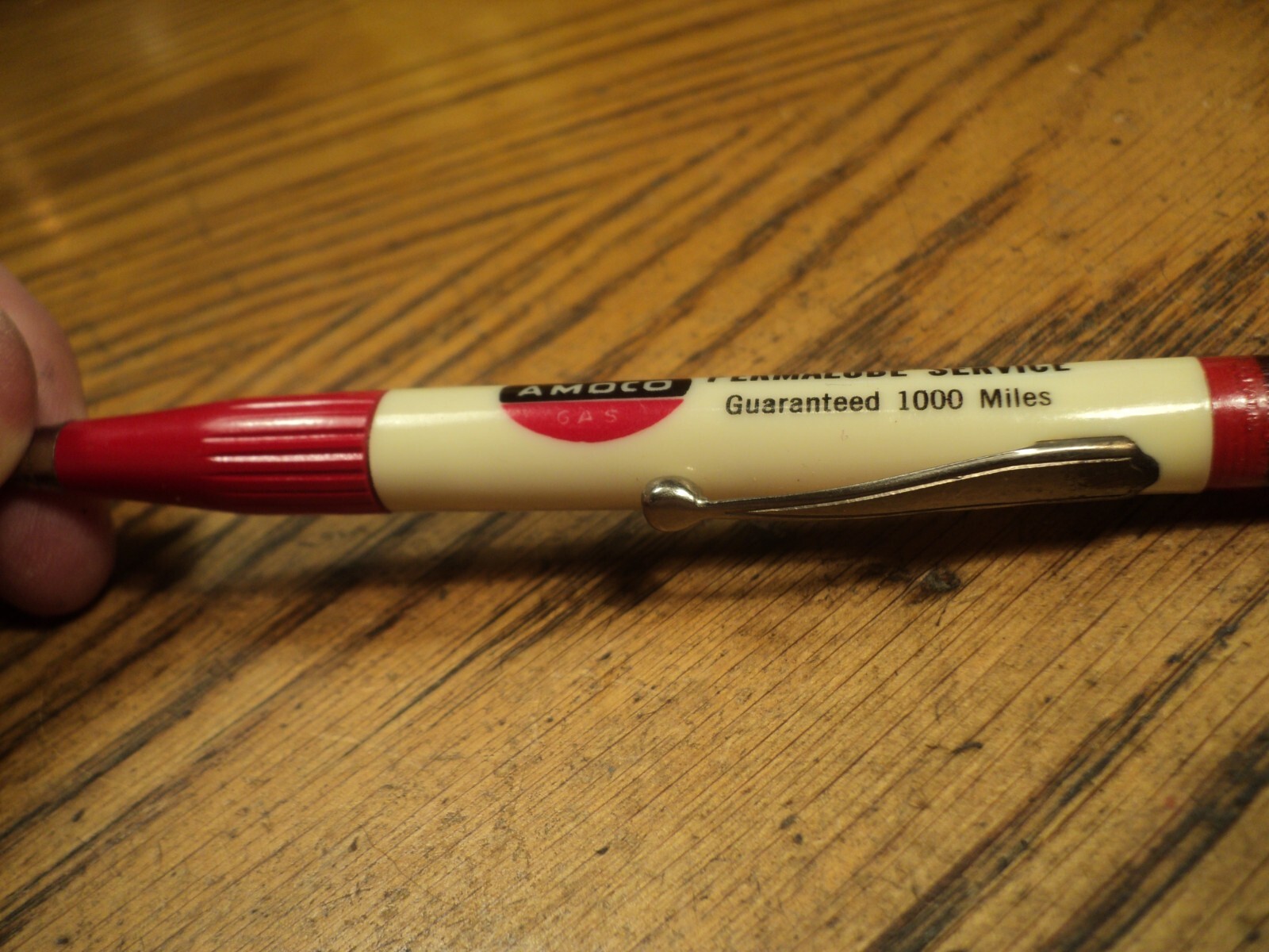 Vintage Ritepoint Mechanical Pencil Amoco Permalube 5-9/16″ Long Oil Cap