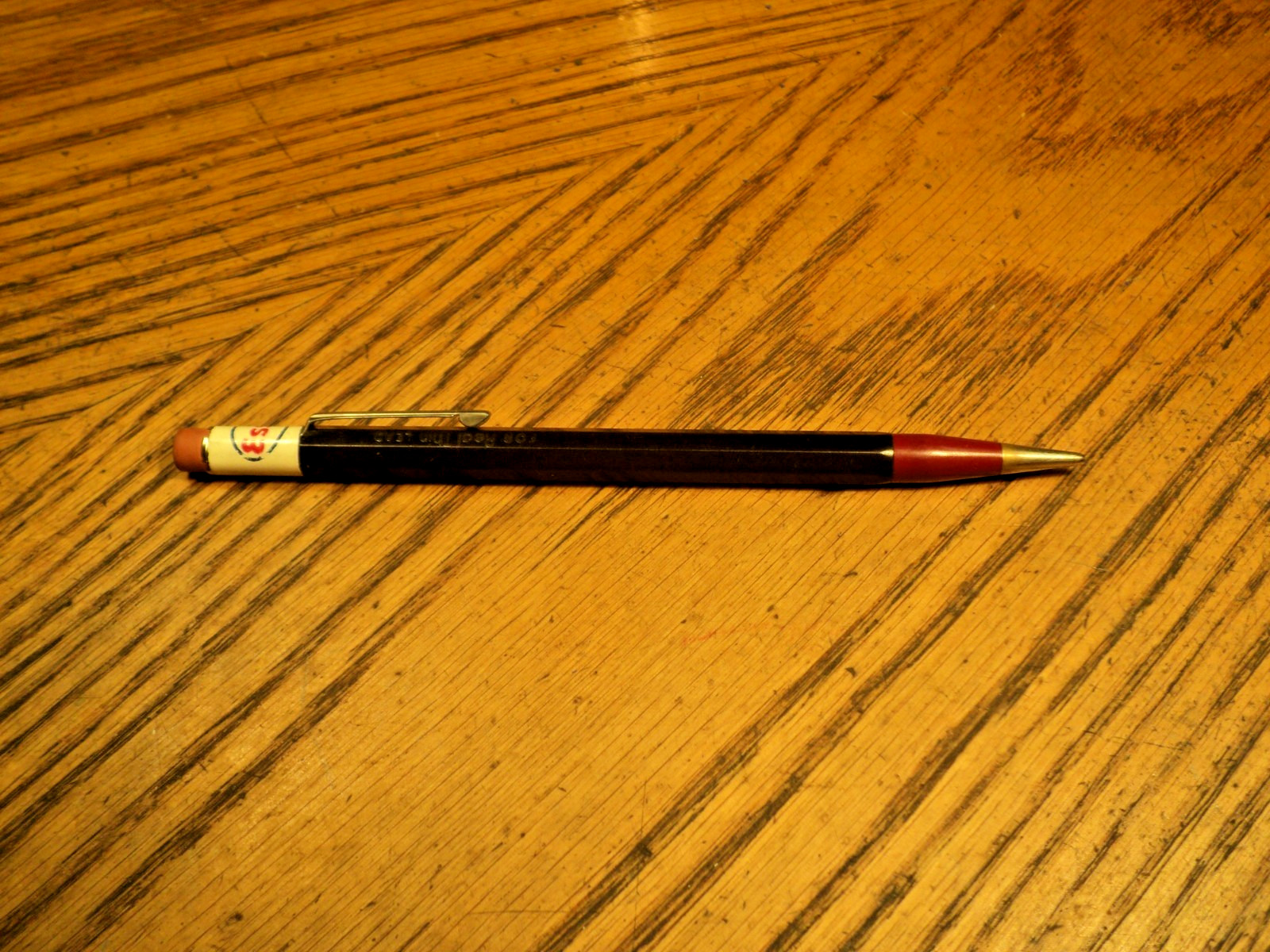 Vintage Autopoint Mechanical Pencil Esso Baltimore Refinery 5-1/2″ USA C
