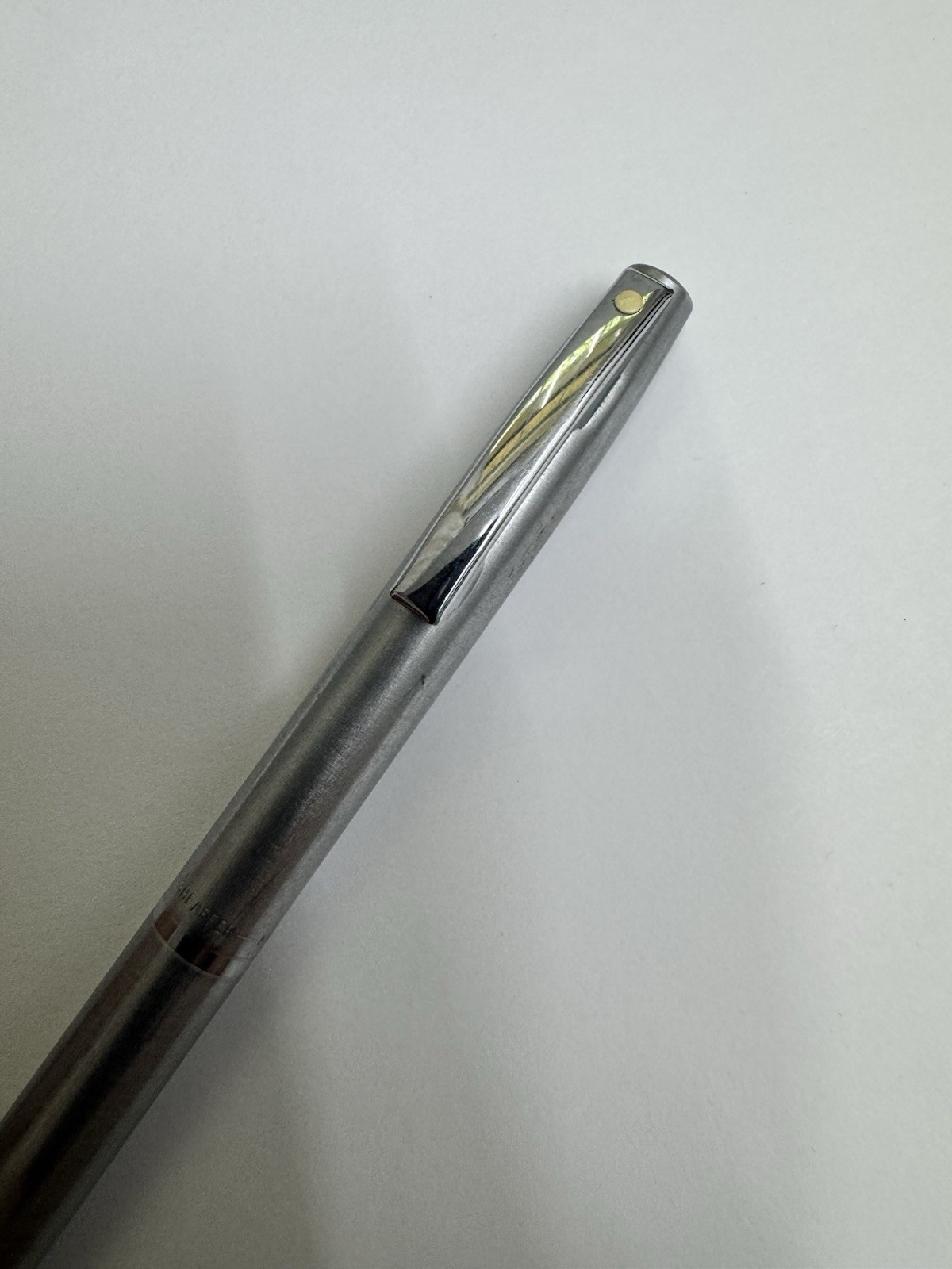 Vintage SHEAFFER White DOT Chrome Twist Mechanical Pencil 0.9mm