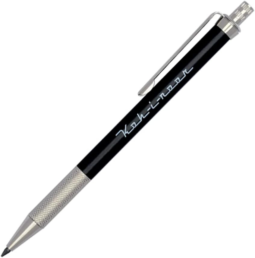 Toison D’Or Notebook Incremental Clutch Lead Holder with 2Mm X 90Mm Lead, Black,