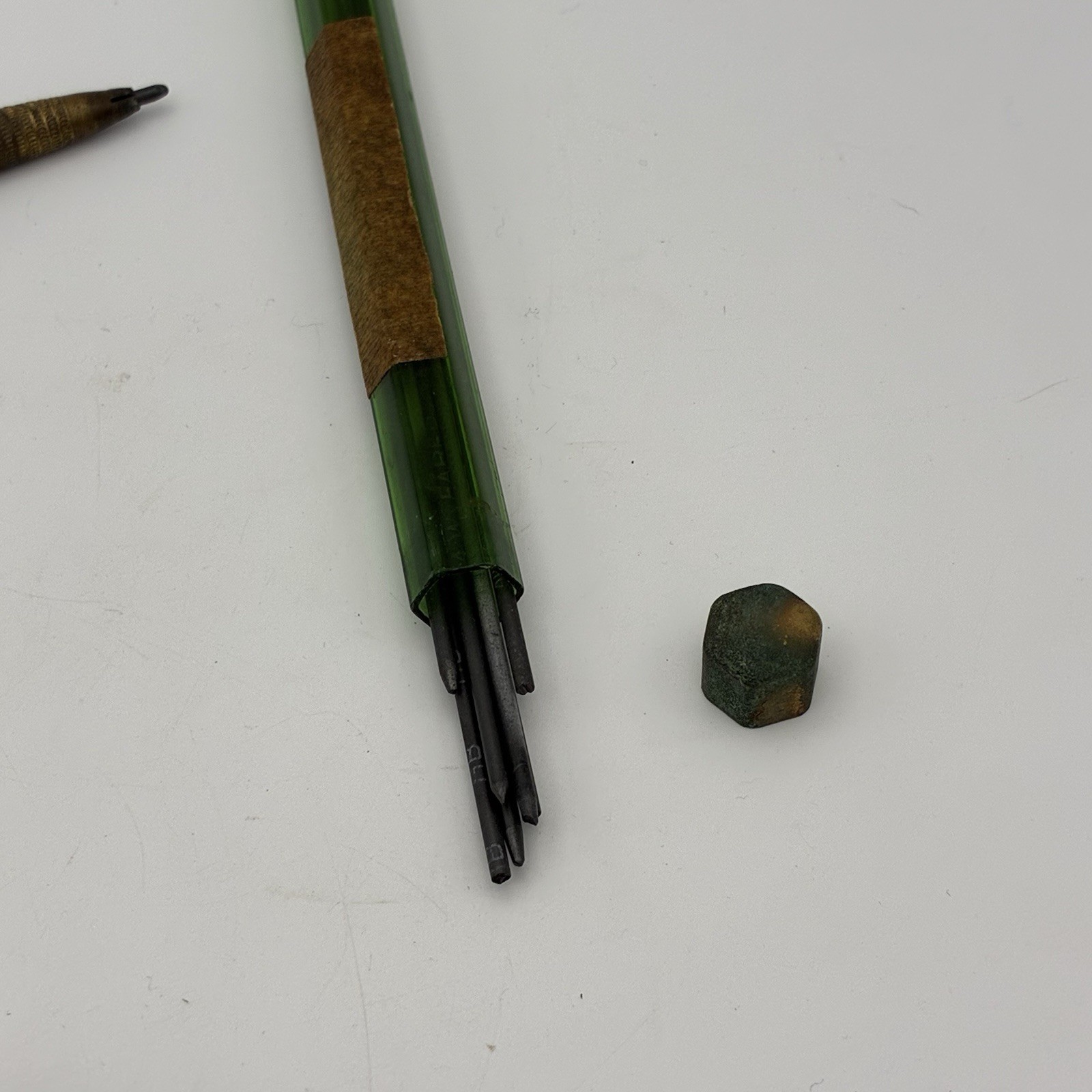 Vintage A.W Faber Castell Locktite 2H Drafting Mechanical Pencil USA And Leads