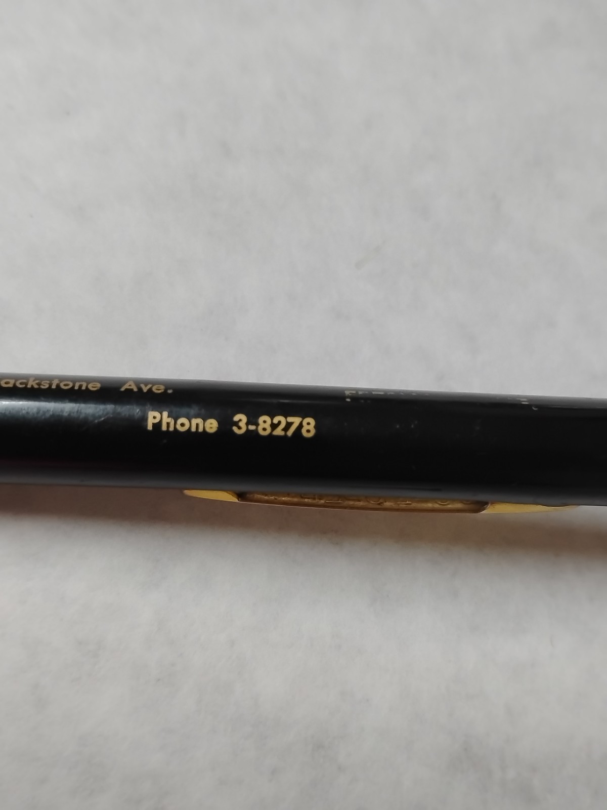 Vintage 1950s Redipoint Advertising pencil”Liquor Store” 8 Ball #D2