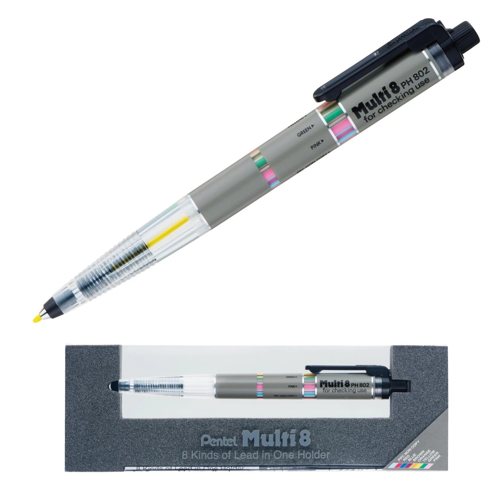 Pentel Multi 8 Lead Holder – 2 mm