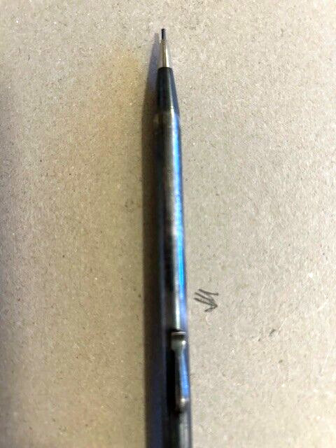 1920’s WAHL Eversharp Silver Plated 5.25″ Clip Mechanical Pencil Original Petina