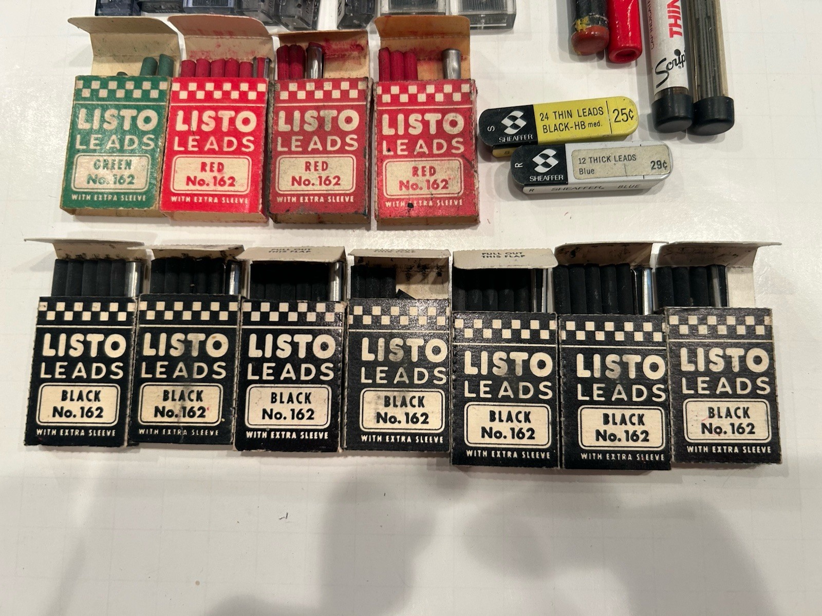 HUGE LOT Vintage PENCIL LEAD