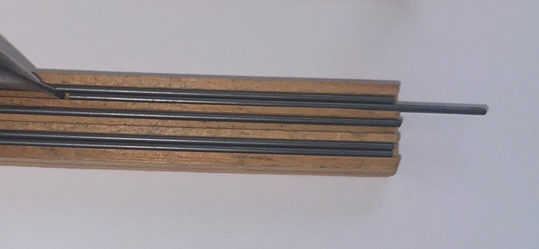 Vtg SCRIPTO Box of Extra Strong Drawing Leads – 4 Unused + 1 Used