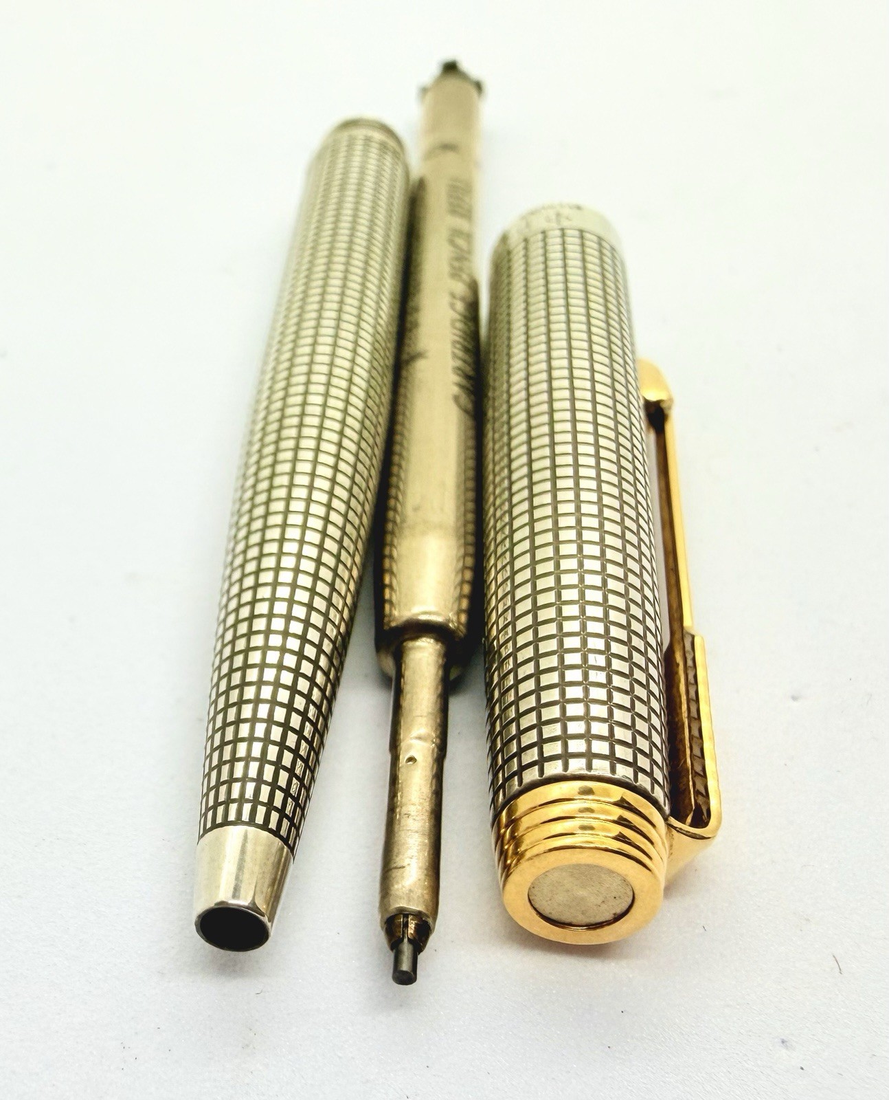 Parker 75 Sterling Silver 925 Mechanical Pencil Cartridge 1.0mm Functional
