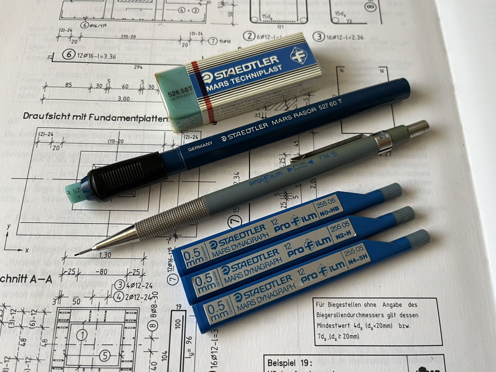 Extremely Rare Vintage Mechanical Pencil STAEDTLER PROFILM | 0.5 | 774 15