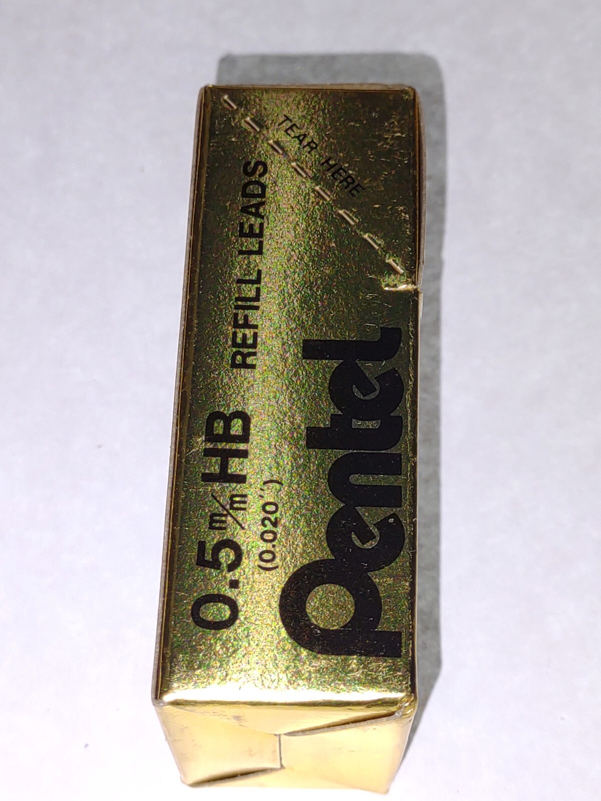 ONE TUBE Pentel Mechanical Pencil Refill Lead 0.5mm HB Hi-Polymer 12 pcs