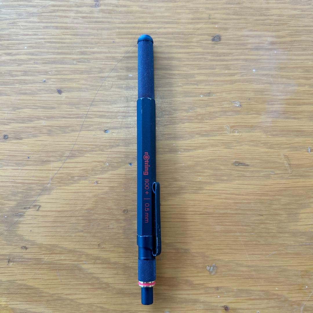 rotring 800+ 0.5mm mechanical pencil black