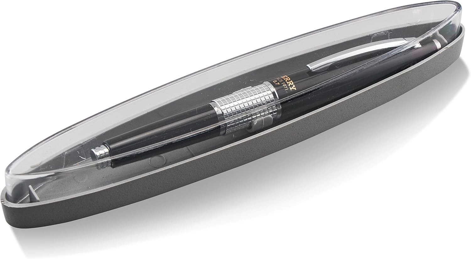 Pentel Sharp Kerry Mechanical Pencil (0.7mm), 1 Count (Pack of 1), Black