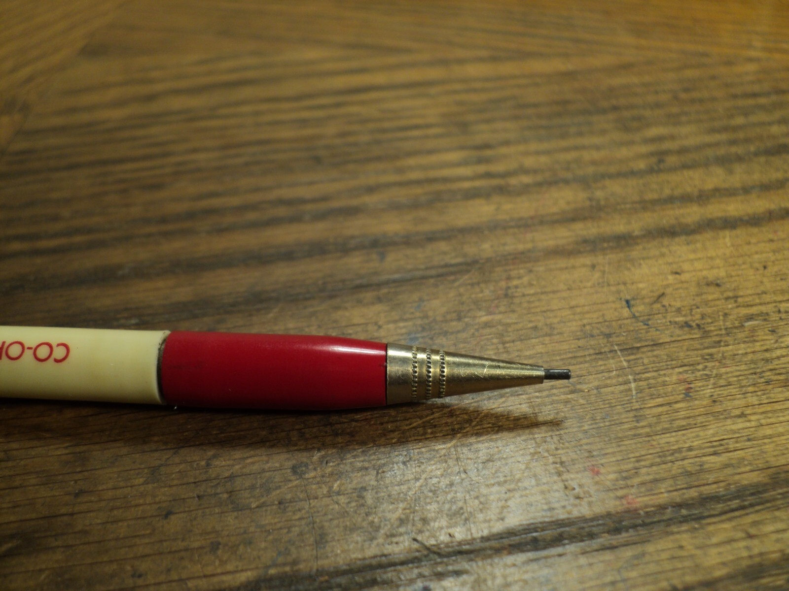 Vintage Ritepoint Mechanical Pencil Co-Operative Grain Supply 5-15/16 Wheat Top
