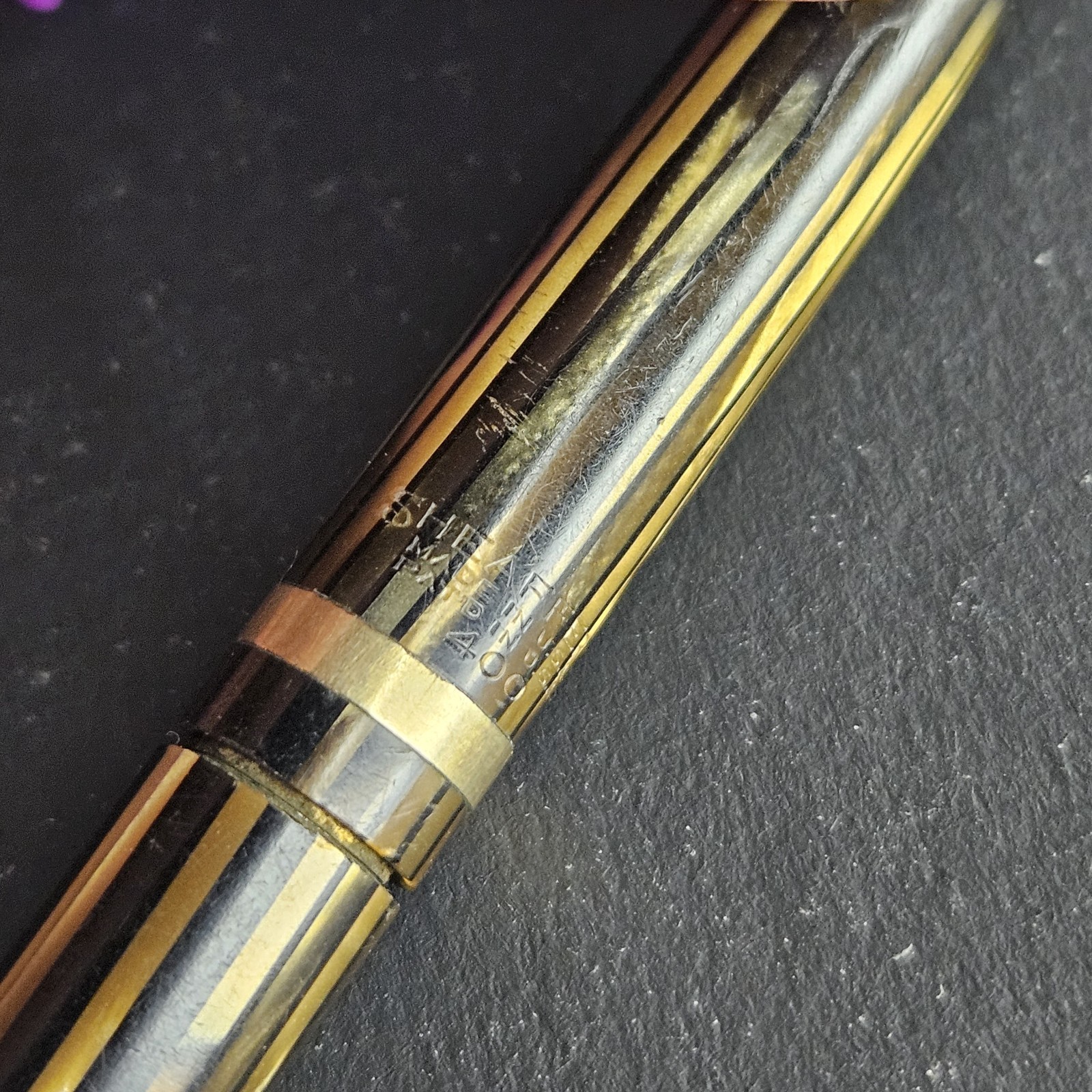 Vintage Brown 40s Sheaffer 400 Twist Mechanical Pencil Celluloid Gold Trim