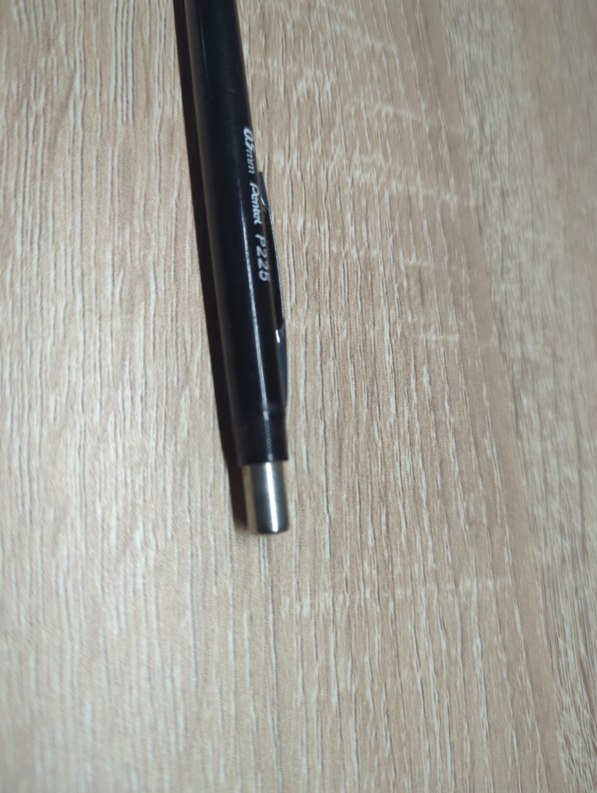 Vintage Pentel P225 0.5mm Mechanical Pencil Black Japan Drafting Pencil
