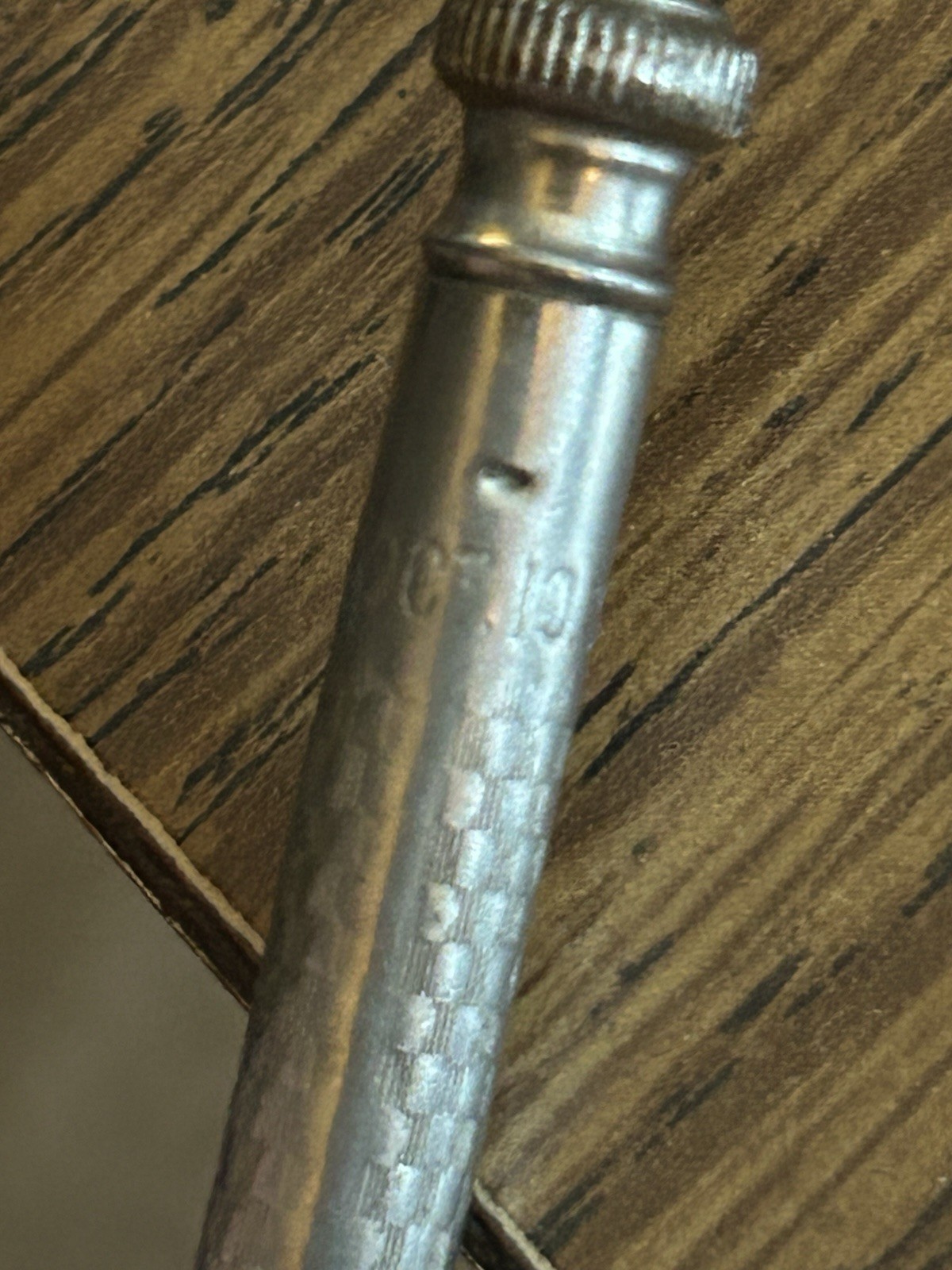 Antique Silver Tone 3.5” Mechanical Pencil- Pat. Oct 10, 1922