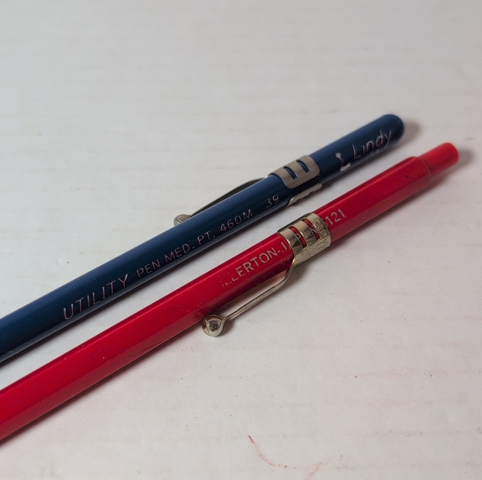 Vintage Lindy Pen & Push Mechanical Pencil 3.0mm Lot, Made In USA/Japan