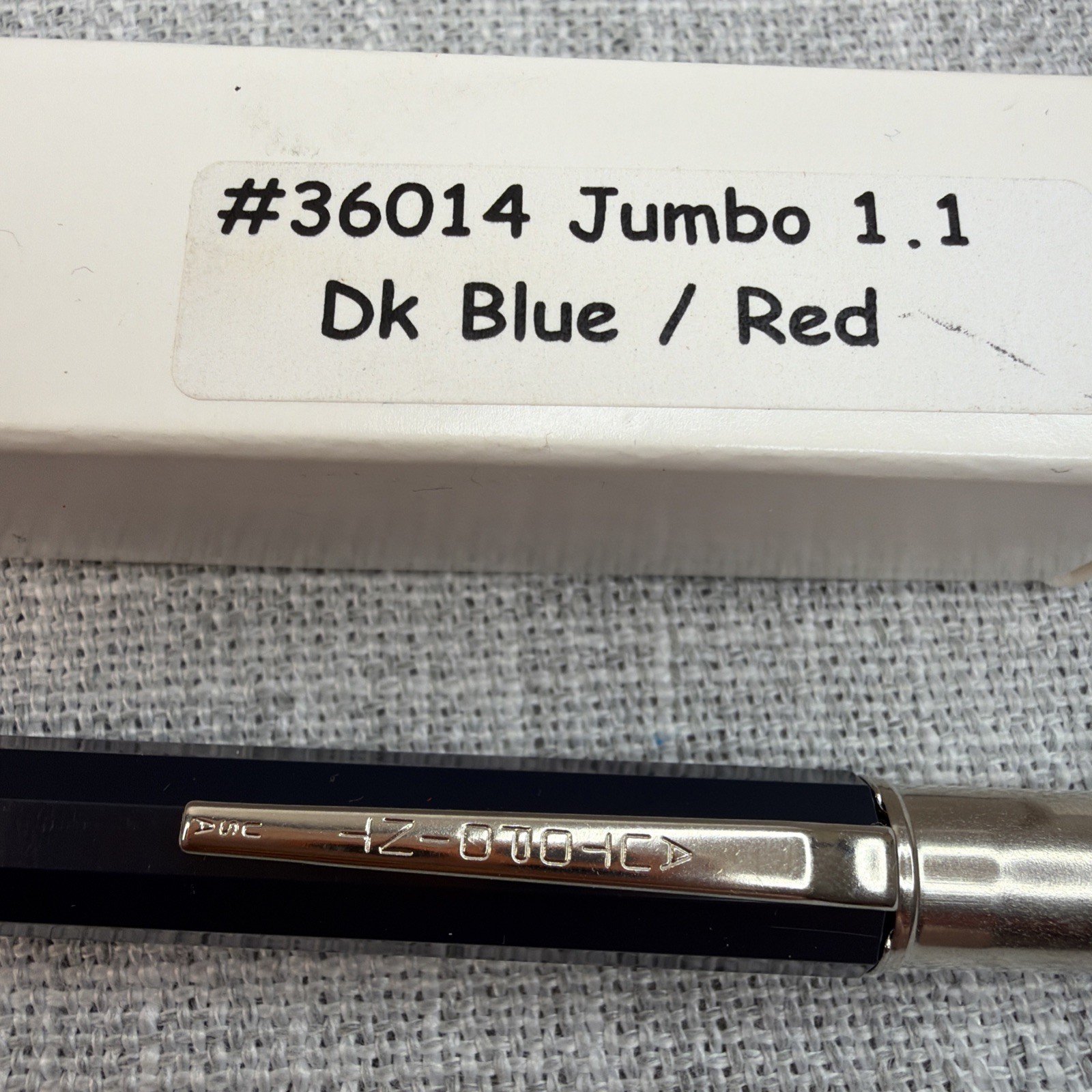 Autopoint Mechanical Pencil Jumbo 1.1 Dark Blue Red 36014 IN BOX