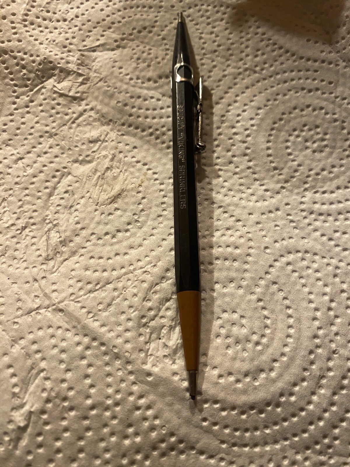 Vintage Autopoint Dual Tip Mechanical Pencil SPECIFY “VIKING” SPRINKLERS