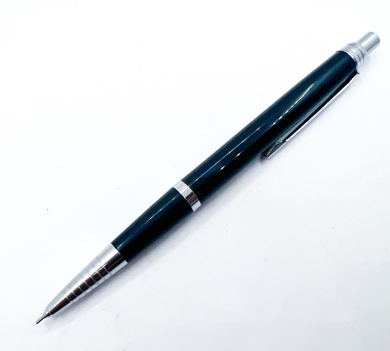 Platinum Japan Double Push Mechanical Pencil Retractable Tip Black