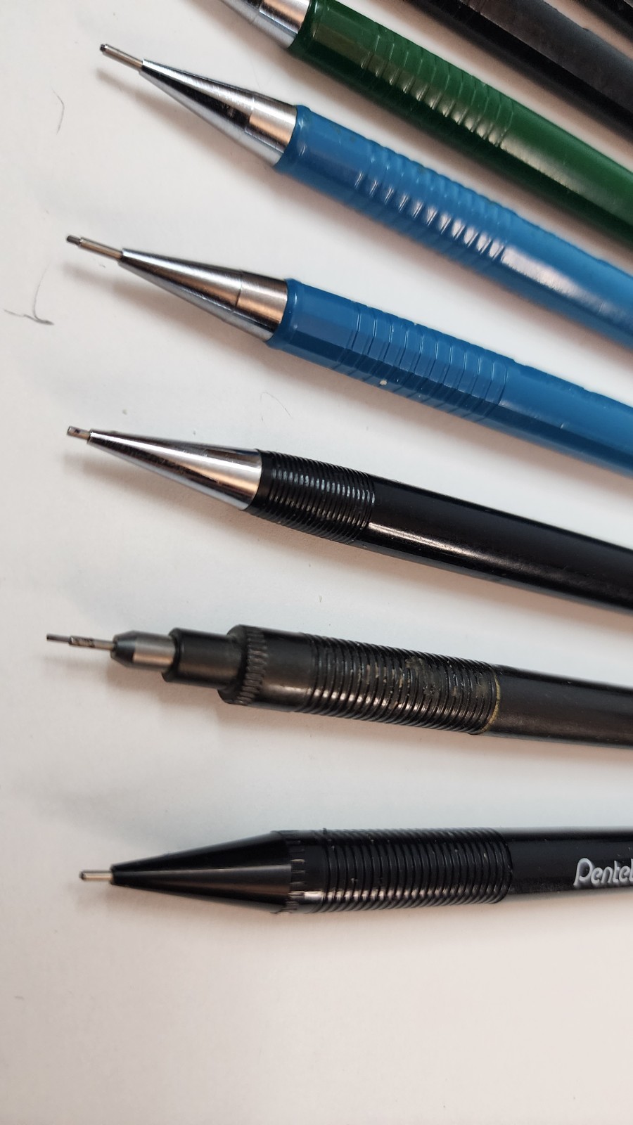 Vtg Pentel Mechanical Pencil Lot P205 P207 0.5 0.7 PG305 P225 A125 Japan