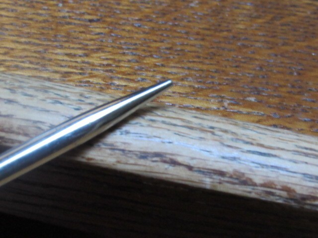 USA Redipoint Silver Metal Chatelaine 4” Skinny Mechanical Pencil Works