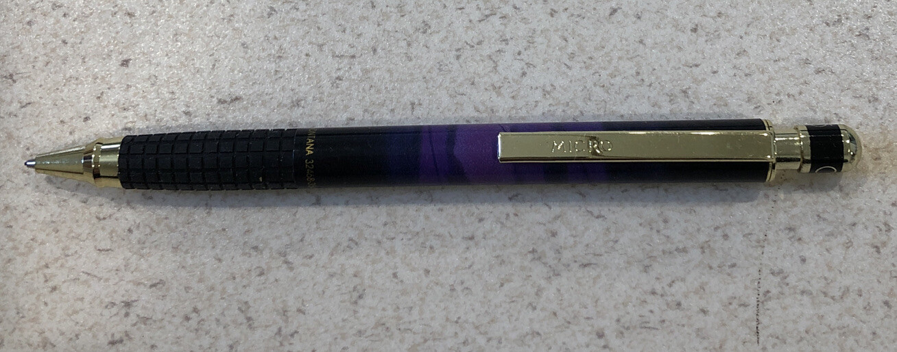 Micro Automatic Pencil #35458 – Montana Violet (Purple) Barrel 0.5 mm New