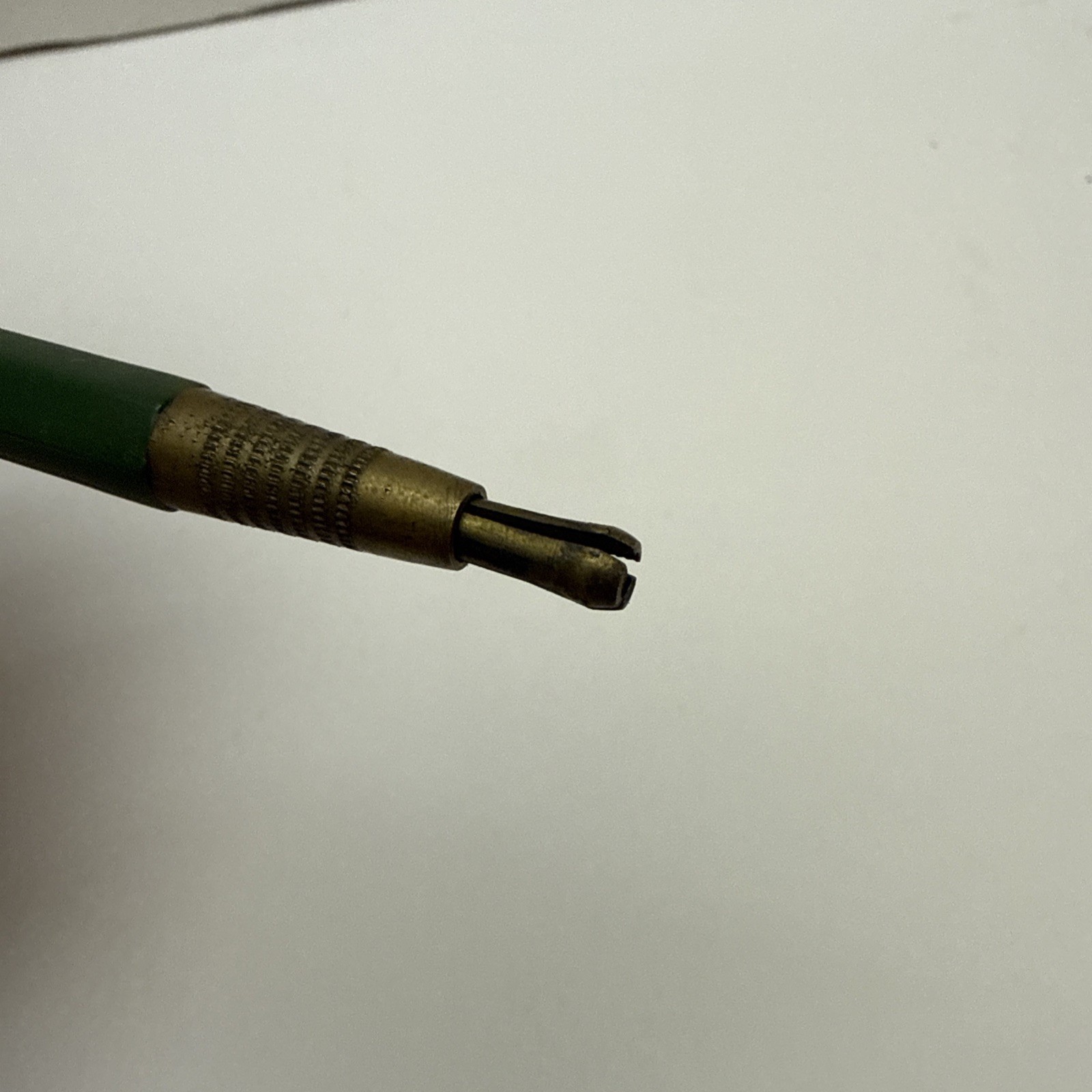 Vintage A W Faber Castell Locktite Lead USA Mechanical Pencil – Green – Working