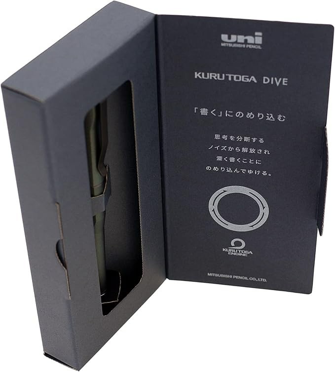 Mitsubishi Kuru Toga Dive Mechanical Pencil 0.5mm Aurora Purple 309534000 Japan