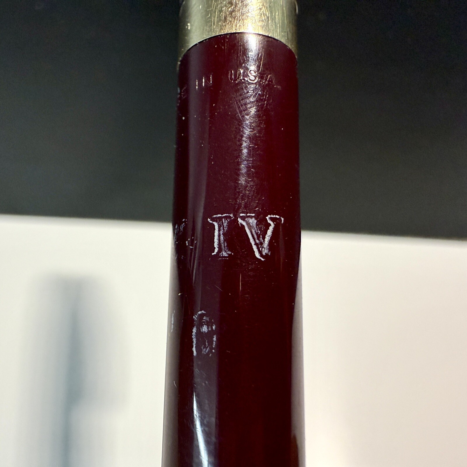Sheaffer Touchdown Mechanical Pencil Maroon Silver Gold Color