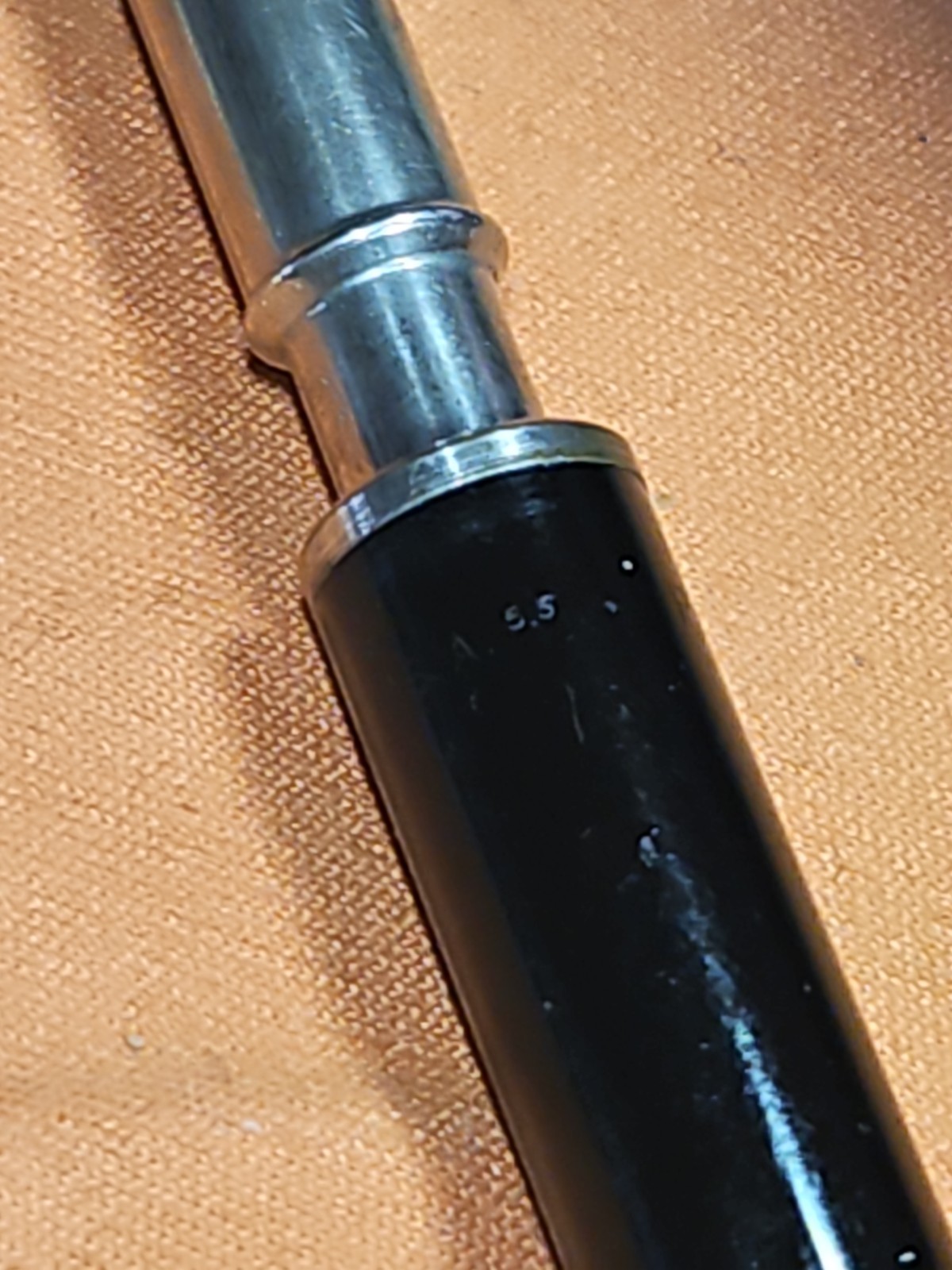 PARKER 51 Mechanical Pencil 1955 Black Resin Barrel 1/10 12kt Gold Filled Cap