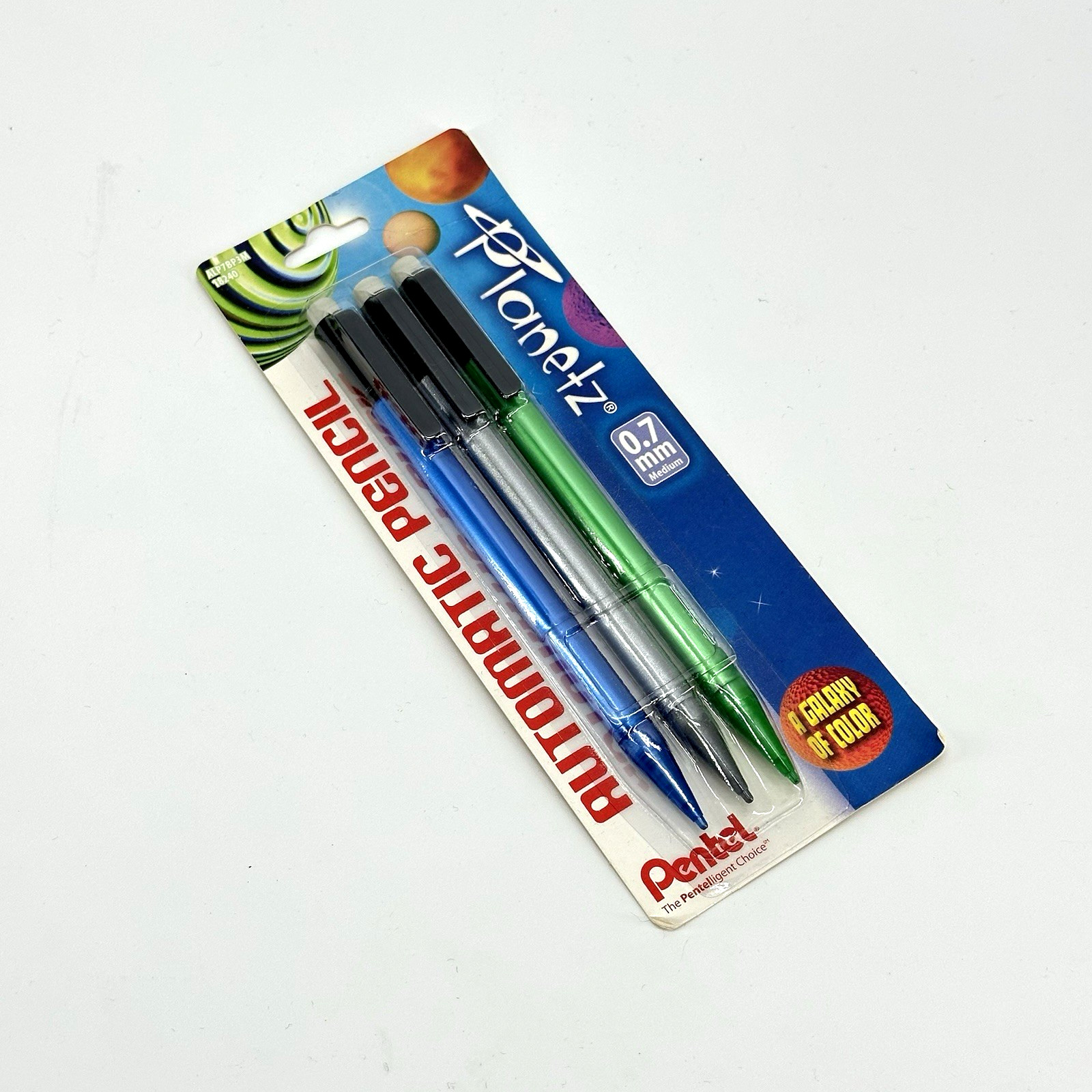 VTG Pentel Planetz Multicolor Automatic Pencils .7mm Y2K 2000’s School Supplies