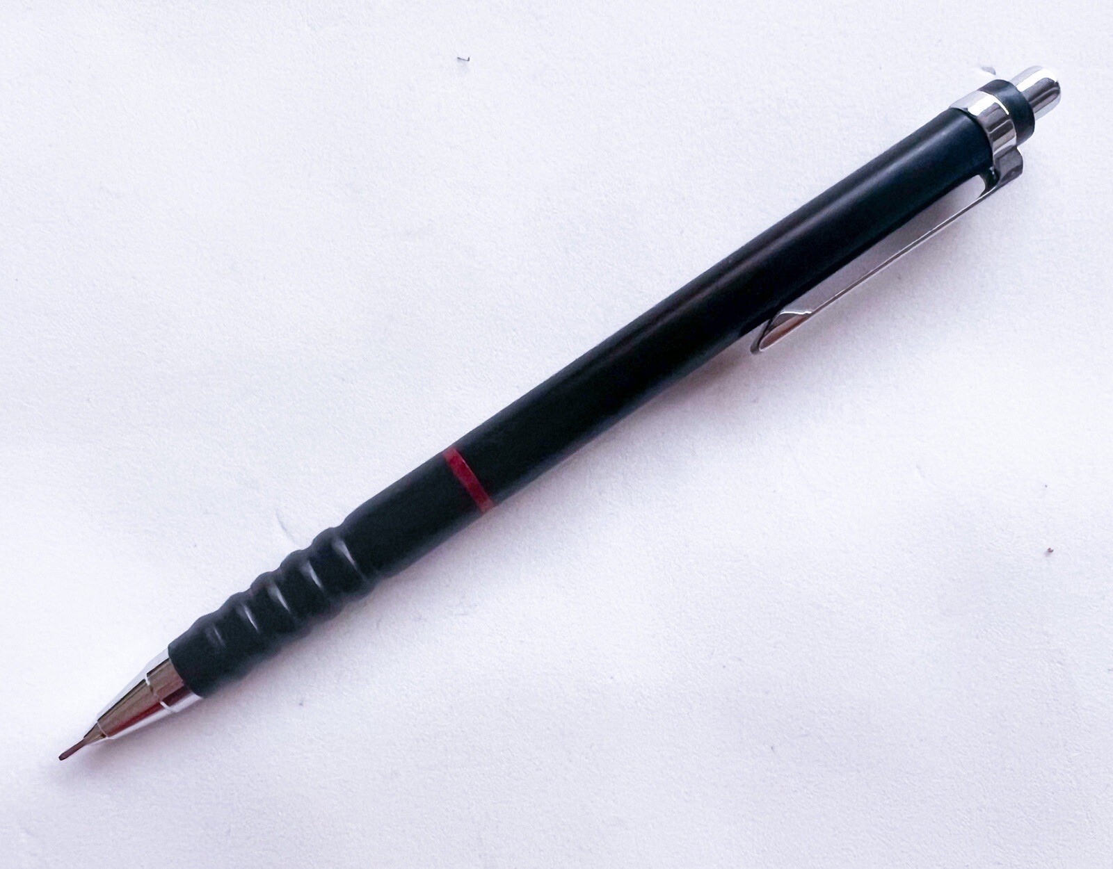 NOS Rotring Tikky 502 170 Black Metallic Double Push mechanical pencil 0.5mm Box
