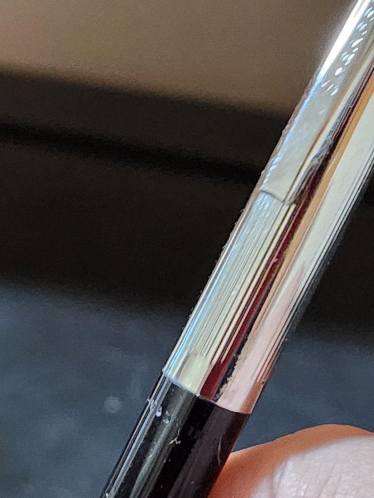 Sheaffer Vintage Mechanical Pencil In Black And Silver