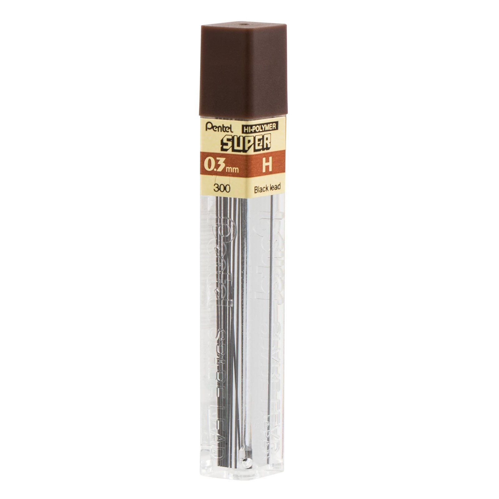 Extra Fine 0.3mm Graphite Lead – H Grade, 12 Pieces per Tube, Ideal for Precisio