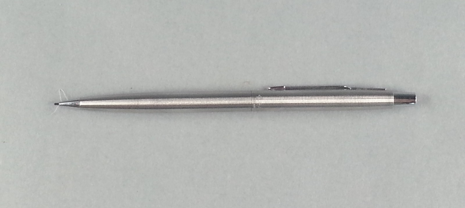 Vintage Parker Jotter Brushed Steel Mechanical Pencil Made in USA 0.5mm Lead