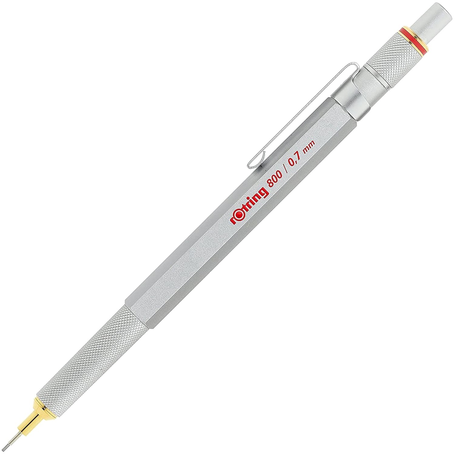 Twist & Click Mechanical Pencil, 0.7mm, Golden Elements