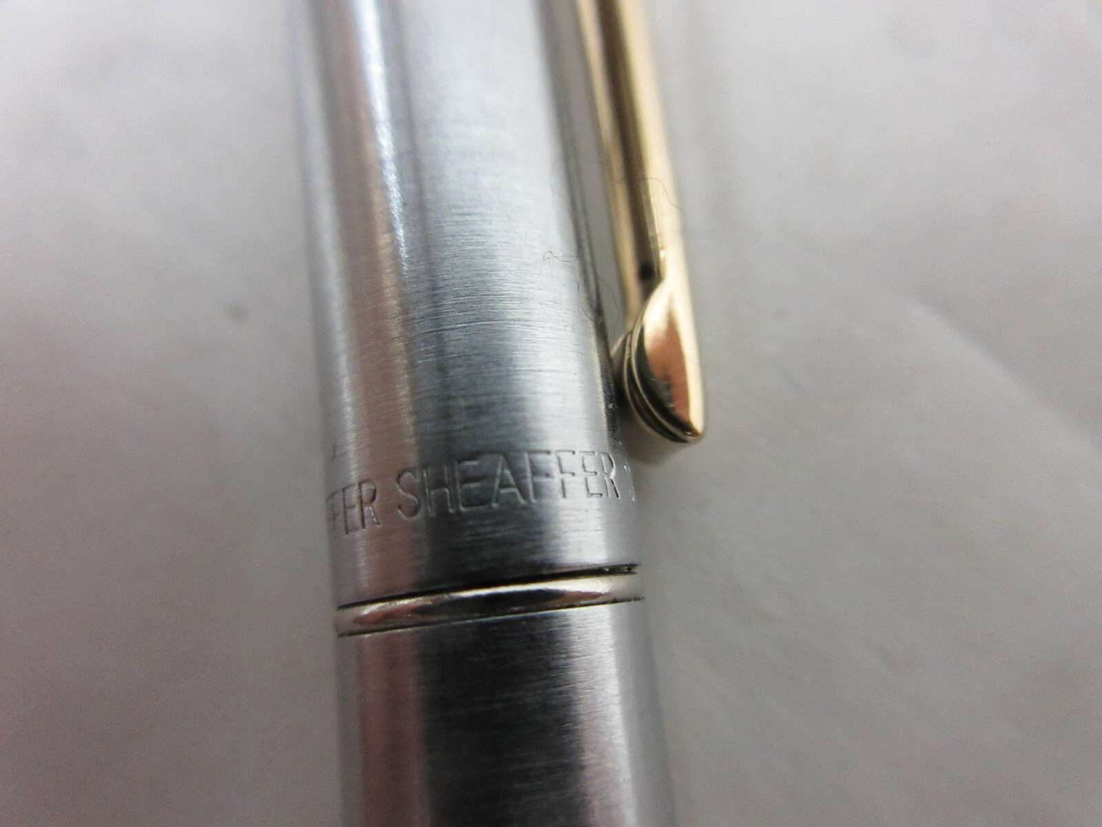 Scheaffer Silver & Gold Colored Mechanical Pencil Collectible Writing Instrument