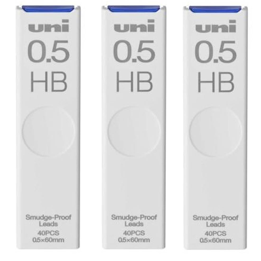 Uni Kurutoga KS 0.5mm Mechanical Pencil Ice Blue M5KS1P.32 HB Leads Sticky