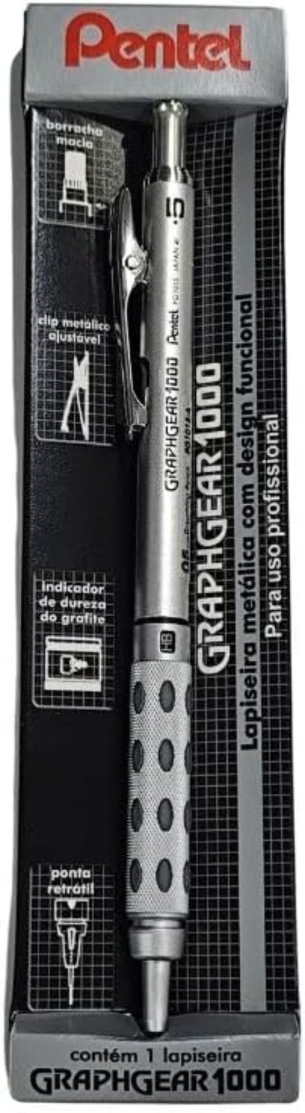 Graph Gear 1000 Mechanical Pencil, 0.5mm PG1015