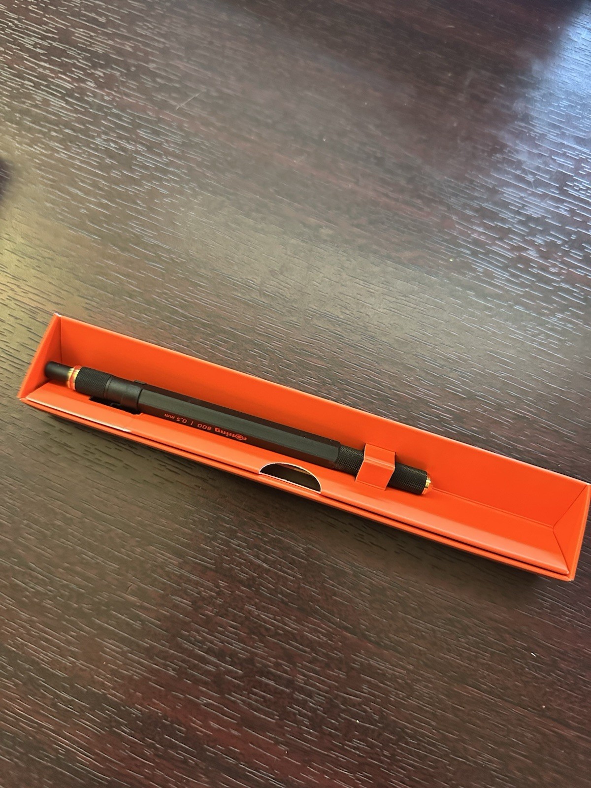 Rotring 800 Retractable Mechanical Pencil 0.5mm Black