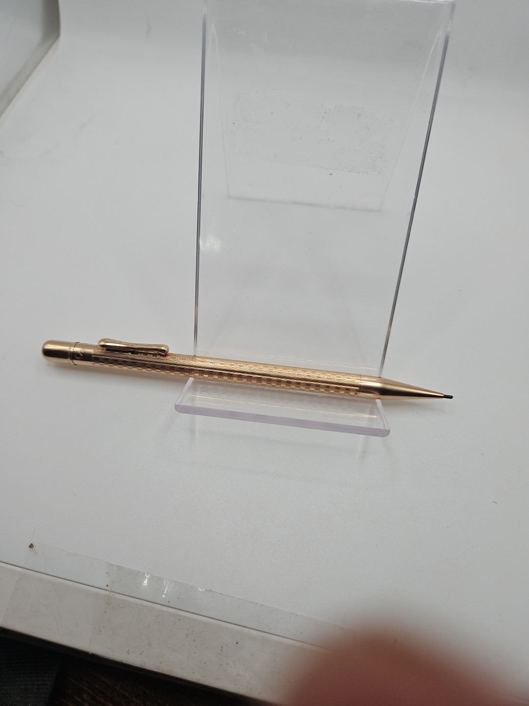Vintage Conklin 10k Rolled Gold Mechanical Pencil Patent 1920