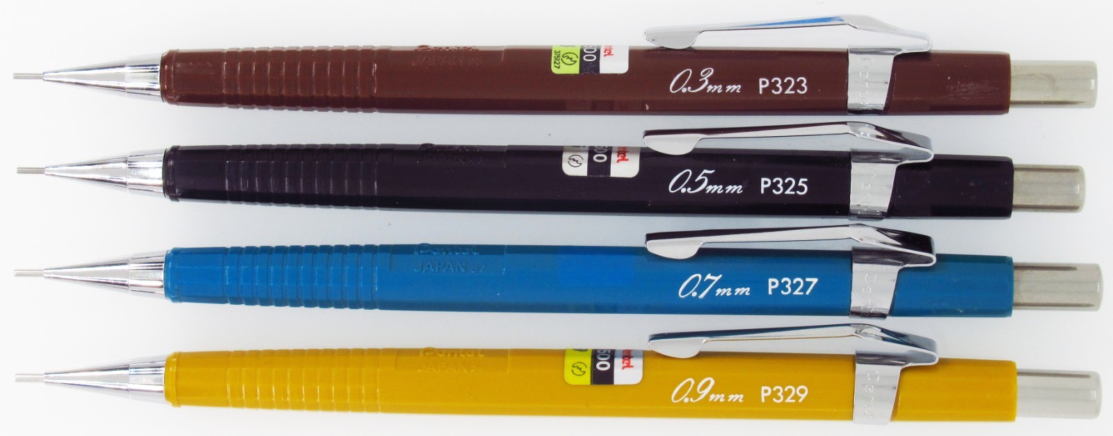Pentel P320 Series, Set of 4 (Japan)