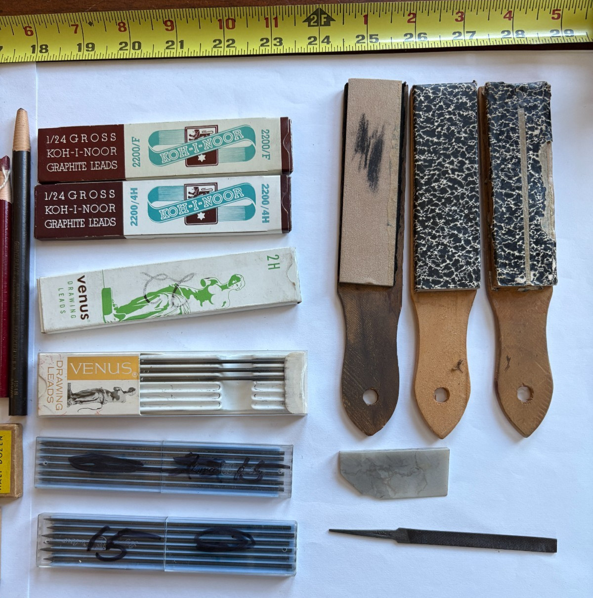 Vintage MECHANICAL PENCIL Lead Eraser LOT Eversharp Venus Farber-Castell