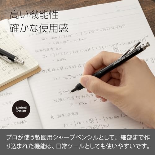 3-Pieces Pentel Mechanical Pencil for Drafting, PGANAST 0.5mm, 60th Anniversary