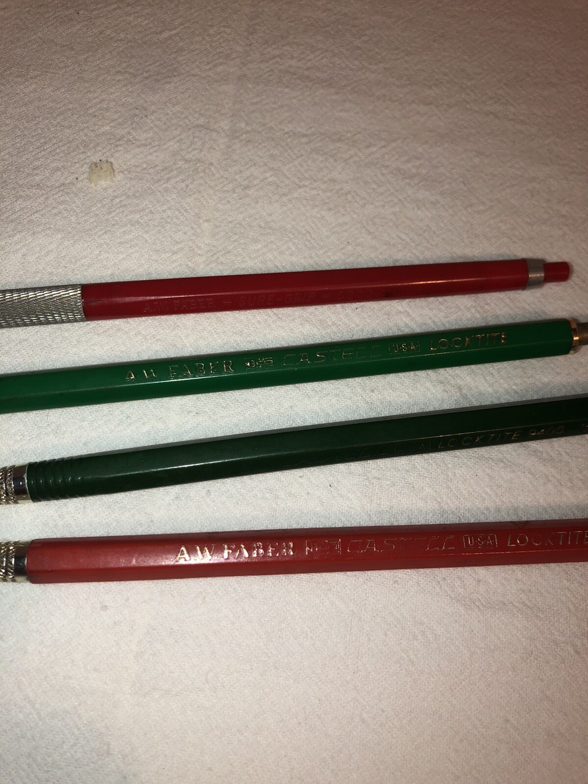Vintage A.W Faber Castell Locktite 2H Drafting Mechanical Pencil USA 4