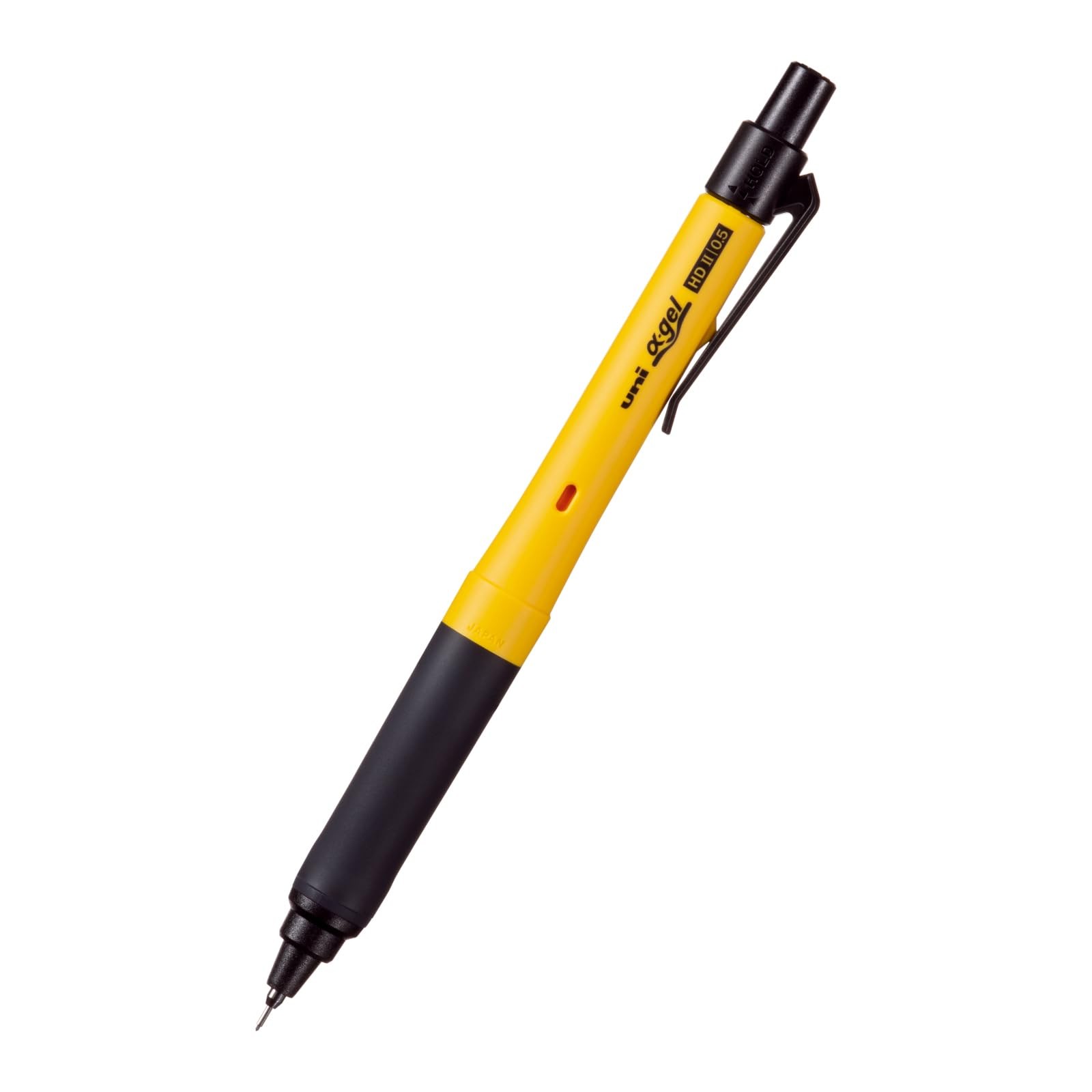 Mitsubishi Pencil Mechanical Alpha Gel 1 Count (Pack of 1), yellow